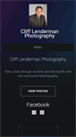 Mobile Screenshot of clifflendermanphotography.com